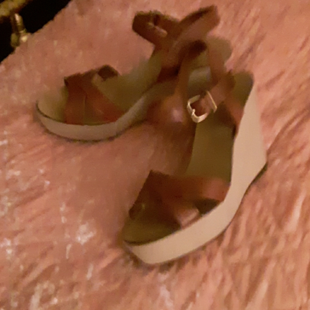 Size 7 JCREW leather sandals